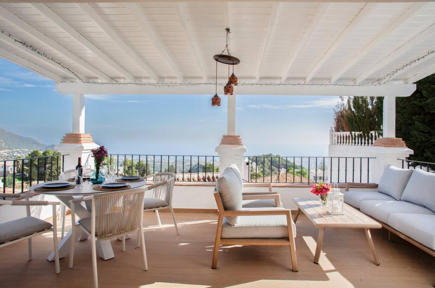 New Luxury Mijas Townhouse Views Terrace&Patio Apartment Exterior photo